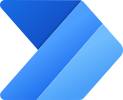 Logotipo do Microsoft Power Automate.
